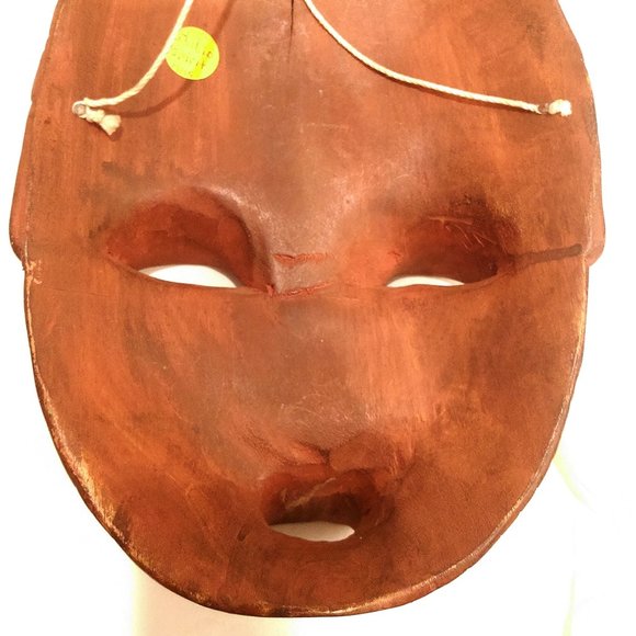 Vintage Wooden African Mask - Picture 6 of 11